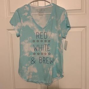 Fifth Sun medium v neck short sleeve t shirt. New with tag.